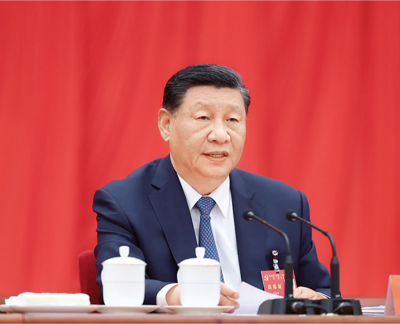 中國共產(chǎn)黨第二十屆中央委員會第三次全體會議，于2024年7月15日至18日在北京舉行。中央委員會總書記習(xí)近平作重要講話。 新華社記者 鞠鵬/攝