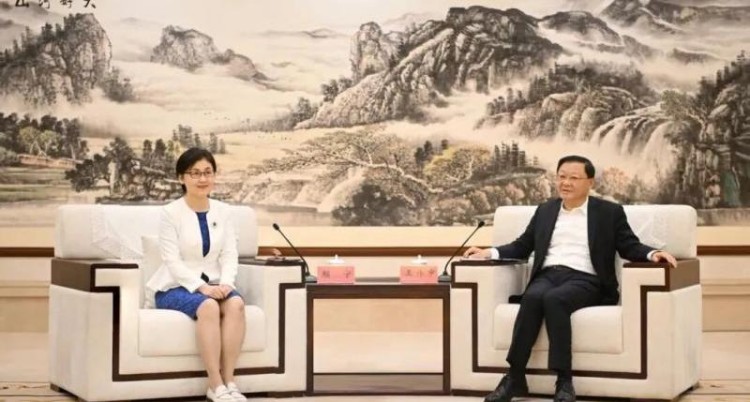 王偉中會見中國科學(xué)院院士、深圳醫(yī)學(xué)科學(xué)院創(chuàng)始院長顏寧